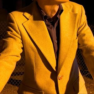 Yves Saint Laurent Blazer Beige Tweed / Wool (38R)